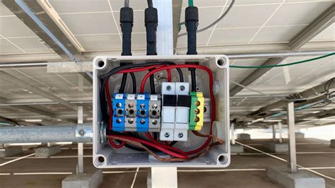 solar junction box roof|solar roof top combiner box.